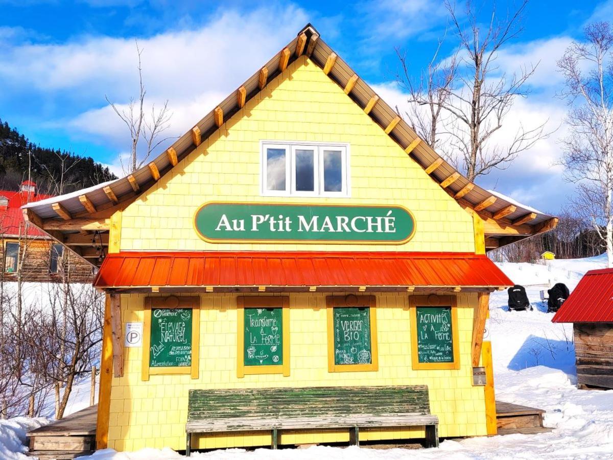 La Vieille Ferme, Ecogite Saint-Fulgence Eksteriør billede